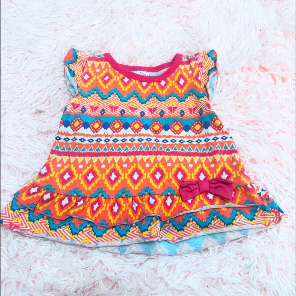 Swiggles Aztec shirt/dress. Size 12 months